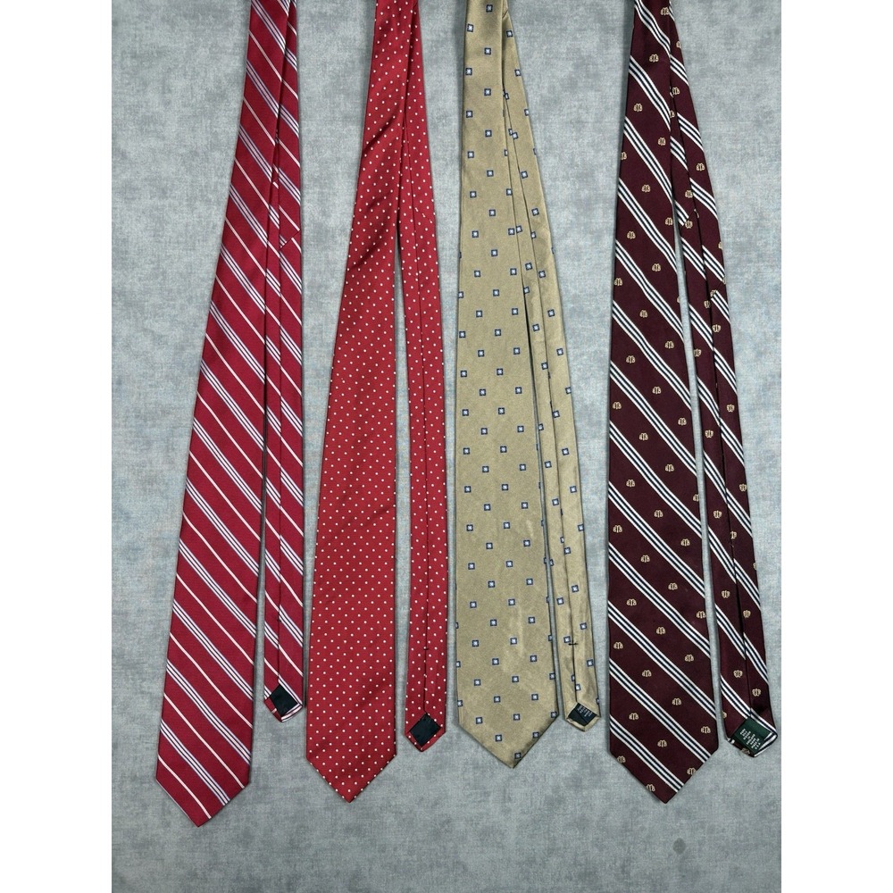 Lot 4 Brooks Brothers Silk Neckties 346 Makers Country Club USA England Italy